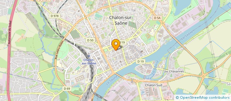 localisation de l'entreprise SLOVAR à CHALON-SUR-SAONE