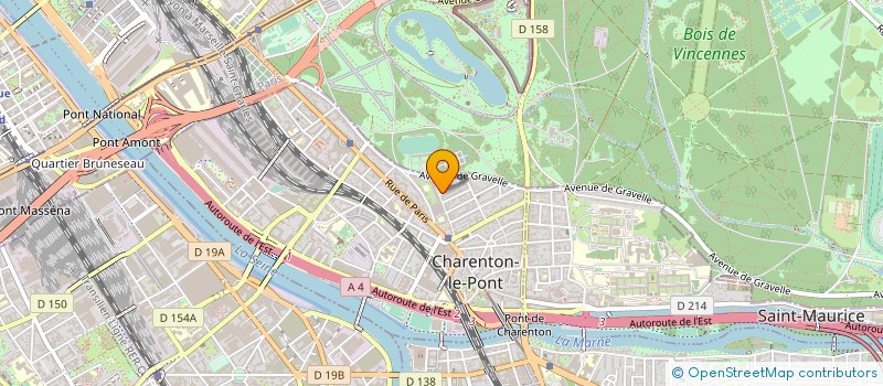 localisation de l'entreprise SLOW à CHARENTON-LE-PONT