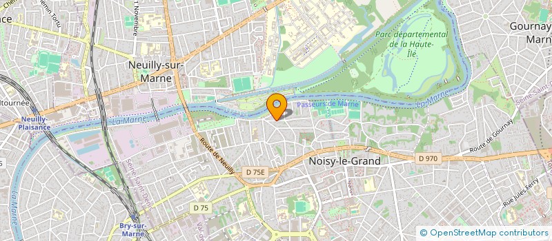 localisation de l'entreprise SLOW AND GO  NOISY-LE-GRAND