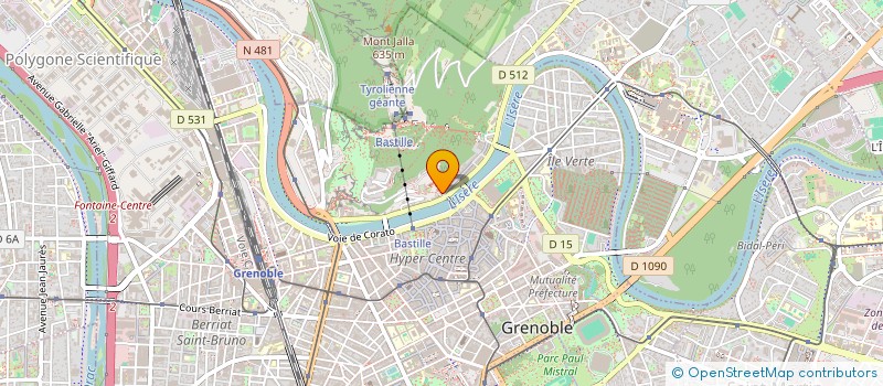 localisation de l'entreprise SLOW CAFFE  GRENOBLE