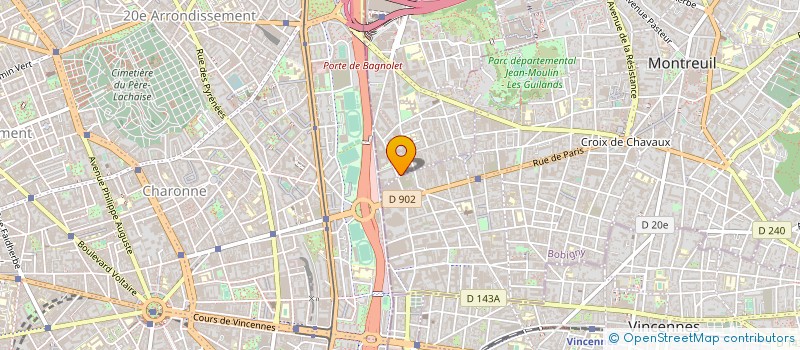 localisation de l'entreprise SLOW DOWN à BAGNOLET