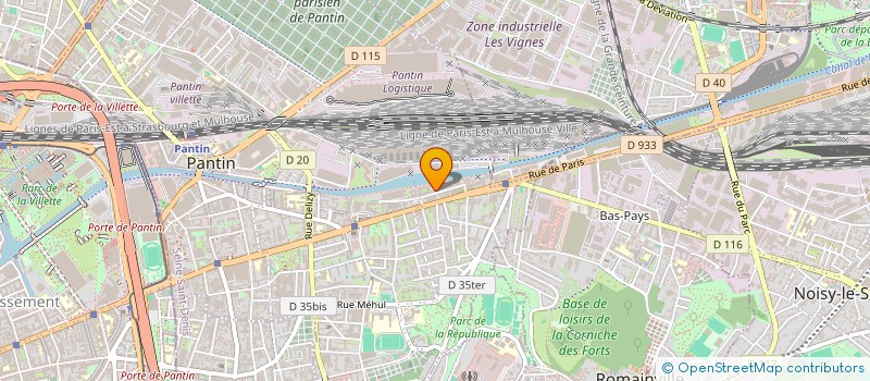 localisation de l'entreprise SLOW IS THE NEW FAST  PANTIN