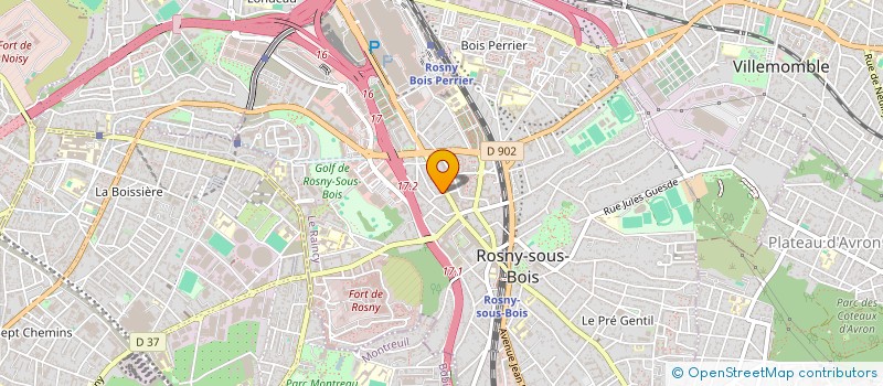 localisation de l'entreprise SLOW KA à ROSNY-SOUS-BOIS