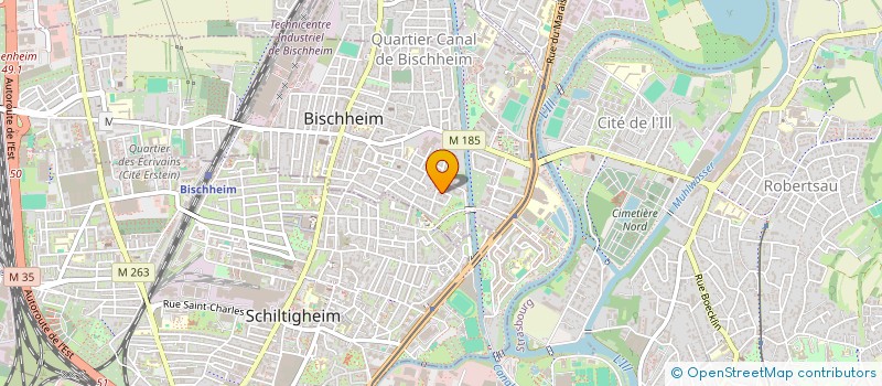 localisation de l'entreprise SLOW LIVING à BISCHHEIM