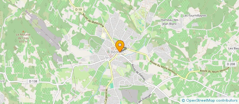 localisation de l'entreprise SLOW PROVENCE  BEDOIN