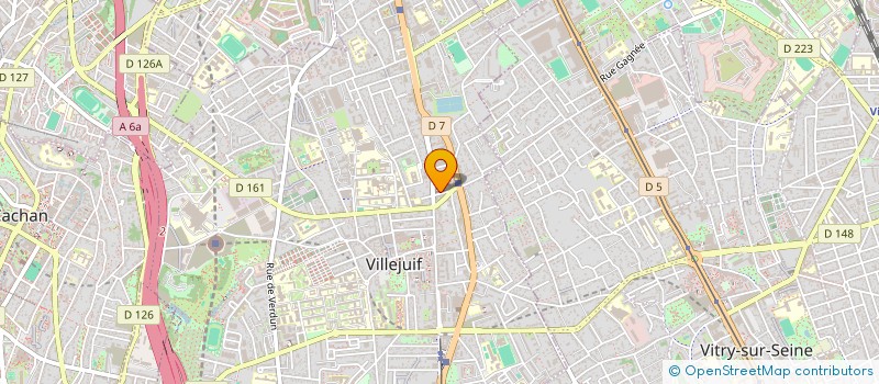 localisation de l'entreprise SLOWBAL à VILLEJUIF