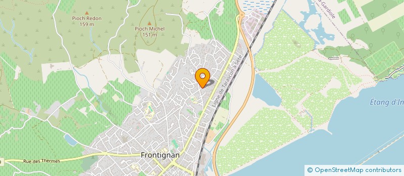 localisation de l'entreprise SLOWBURN à FRONTIGNAN