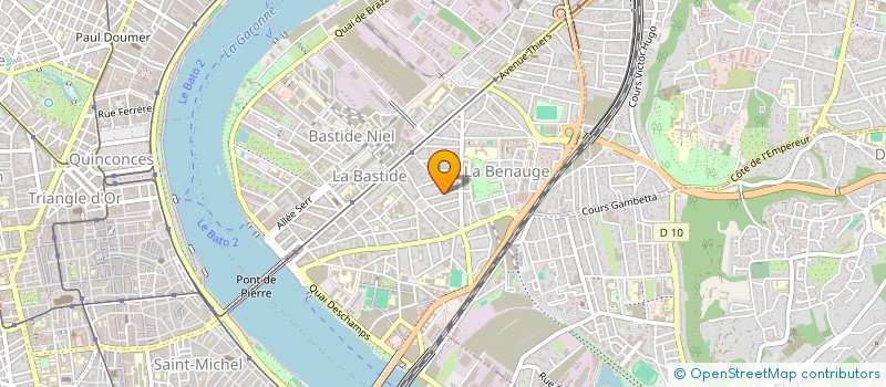 localisation de l'entreprise SLOWE  BORDEAUX