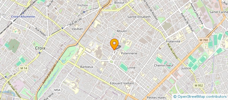 localisation de l'entreprise SLOWFASHION-STREET à ROUBAIX