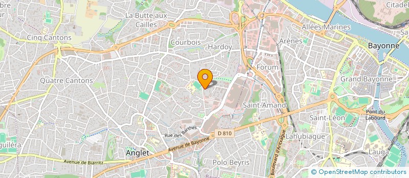 localisation de l'entreprise SLOWFIN TECH INVEST  ANGLET