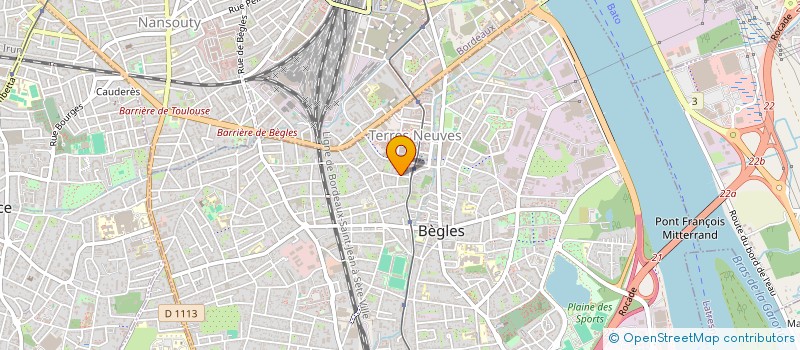 localisation de l'entreprise SLOWGO à BEGLES