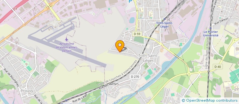 localisation de l'entreprise SLOWINSKI COCHEZ  TRITH-SAINT-LEGER