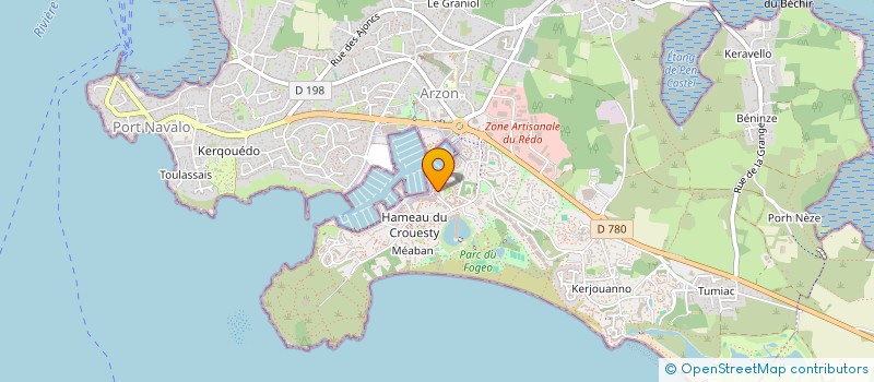 localisation de l'entreprise SLP  ARZON