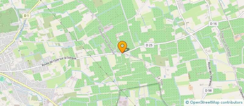 localisation de l'entreprise SLP  LE THOR