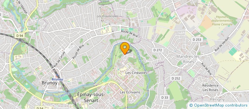 localisation de l'entreprise SLP BATIMENT à EPINAY-SOUS-SENART