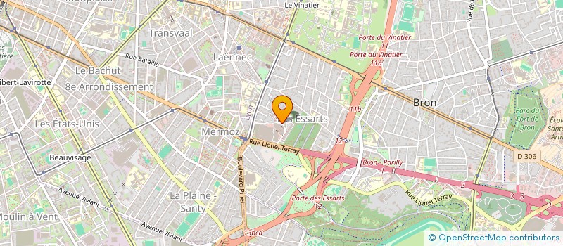 localisation de l'entreprise SLP CK  BRON