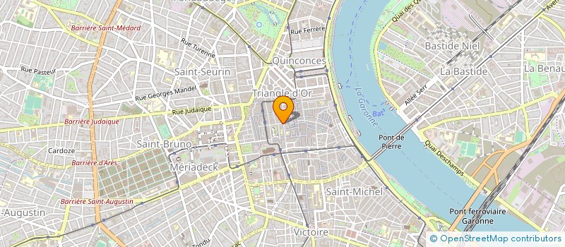 localisation de l'entreprise SLP GESTION  BORDEAUX