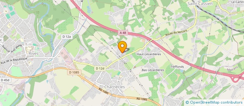 localisation de l'entreprise SLP IMMO  CHARNECLES