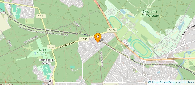 localisation de l'entreprise SLPA PROMOTION  VILLECRESNES