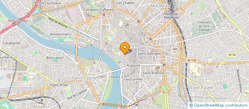 localisation de l'entreprise SLPJ  TOULOUSE