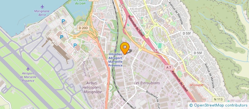 localisation de l'entreprise SLPLUS à VITROLLES