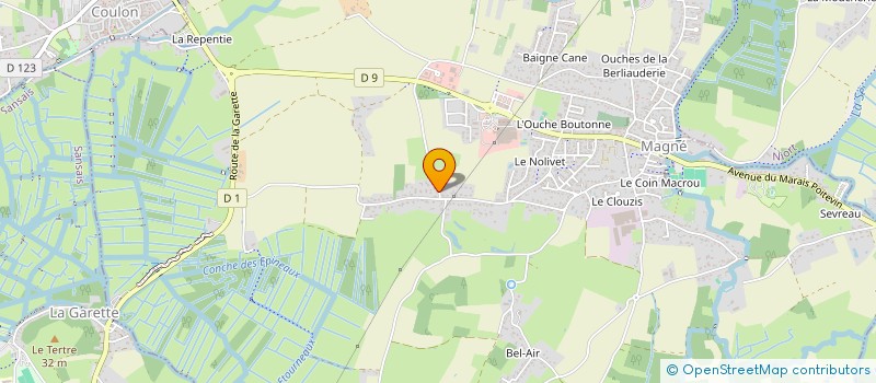 localisation de l'entreprise SLPPM  MAGNE