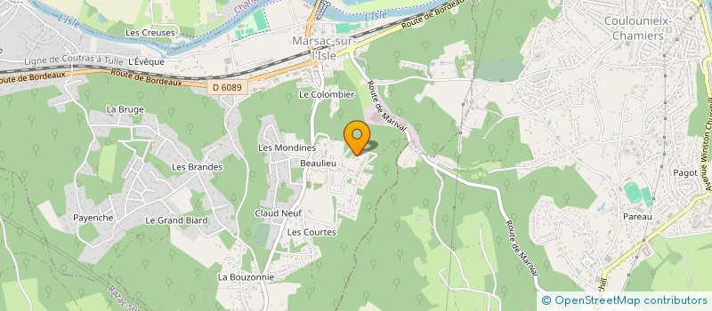 localisation de l'entreprise SLPS  MARSAC-SUR-L'ISLE