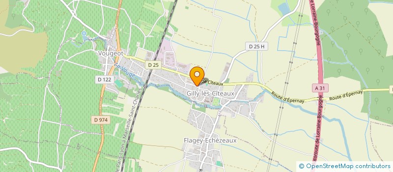 localisation de l'entreprise SLPVI à GILLY-LES-CITEAUX