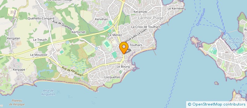 localisation de l'entreprise SLQ  LARMOR-PLAGE