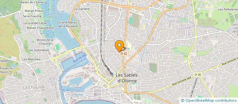 localisation de l'entreprise SLR à LES SABLES D'OLONNE