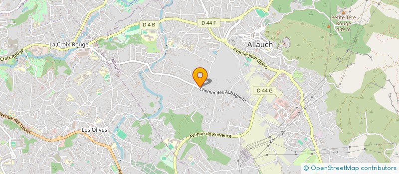 localisation de l'entreprise SLR AT WORK  ALLAUCH