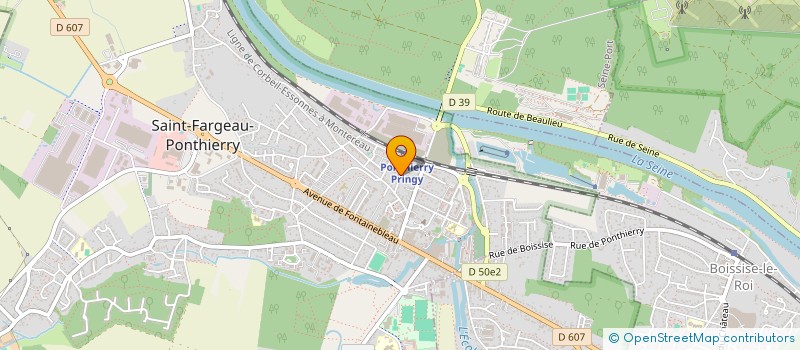 localisation de l'entreprise SLR CHAUFFEUR PRIVE  SAINT-FARGEAU-PONTHIERRY