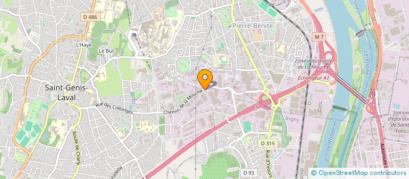 localisation de l'entreprise SLR IMMO  LYON