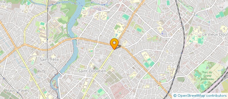 localisation de l'entreprise SLR PIZZA à NANTES
