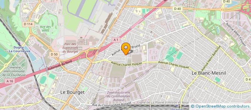 localisation de l'entreprise SLRJ à LE BLANC-MESNIL