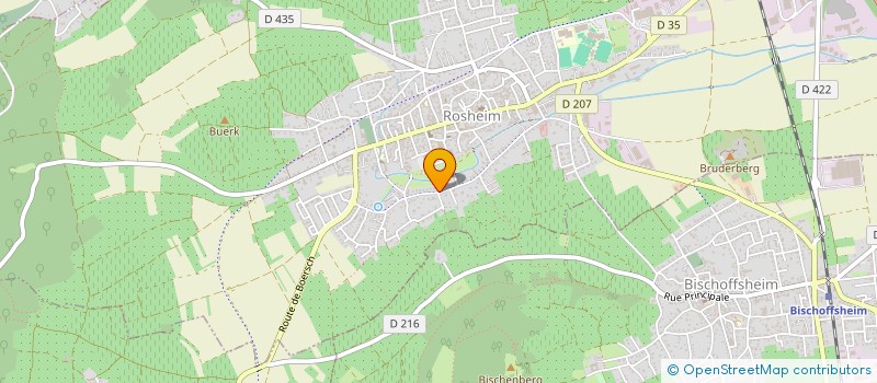 localisation de l'entreprise SLRM CAR à ROSHEIM
