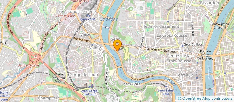 localisation de l'entreprise SLRT RHONA'LEA  LYON