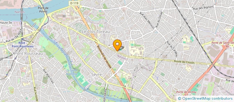 localisation de l'entreprise SLS  SAINT-SEBASTIEN-SUR-LOIRE