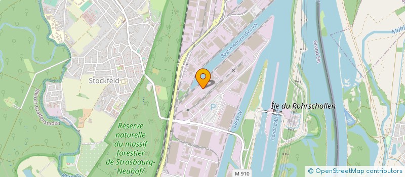 localisation de l'entreprise SLS à STRASBOURG