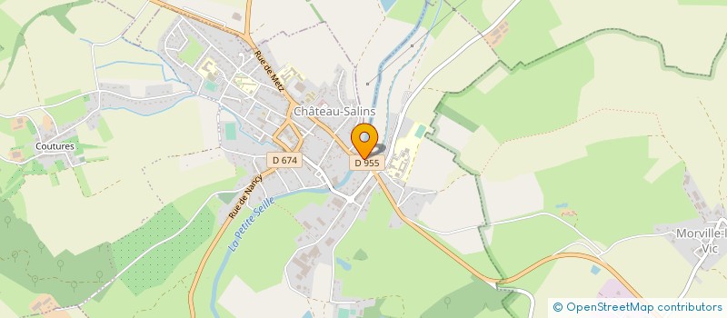 localisation de l'entreprise SLS  CHATEAU-SALINS