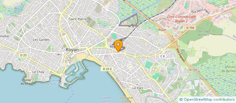 localisation de l'entreprise SLS IMMO  ROYAN