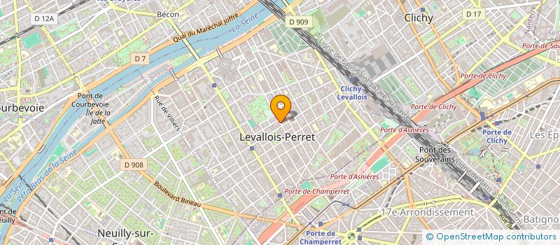 localisation de l'entreprise SLS INSTITUT  LEVALLOIS-PERRET