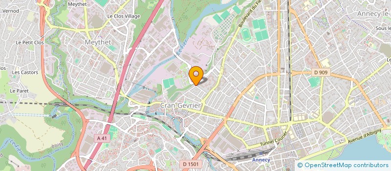 localisation de l'entreprise SLS74 à ANNECY