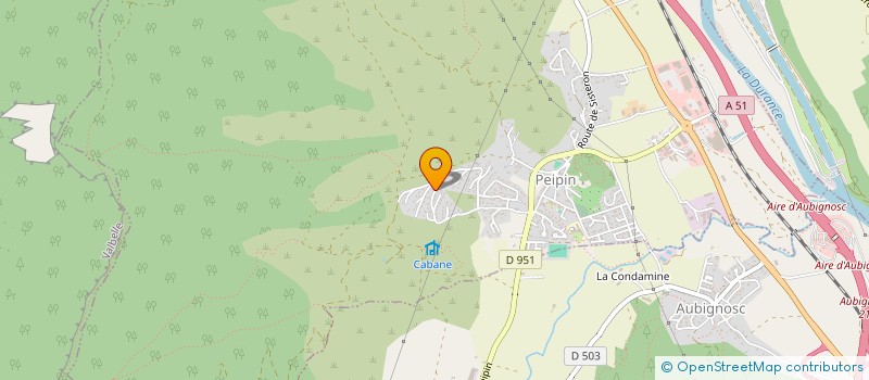 localisation de l'entreprise SLSA à PEIPIN