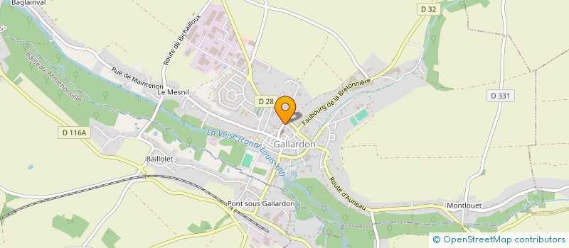 localisation de l'entreprise SLSDD à GALLARDON