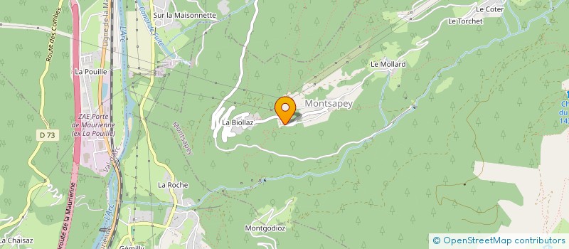 localisation de l'entreprise SLSM FAMILY  MONTSAPEY
