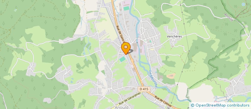 localisation de l'entreprise SLT  ANOULD