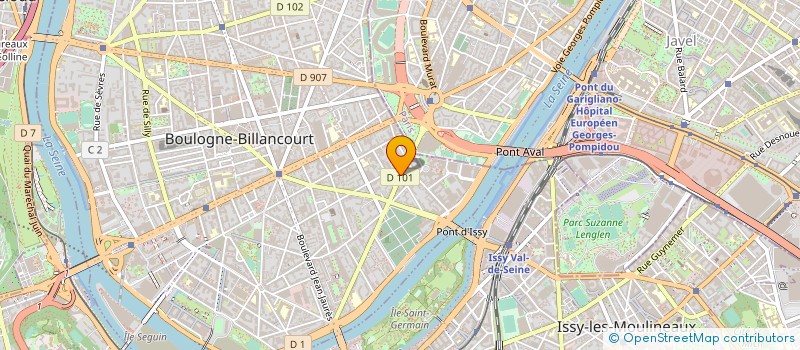 localisation de l'entreprise SLT à BOULOGNE-BILLANCOURT