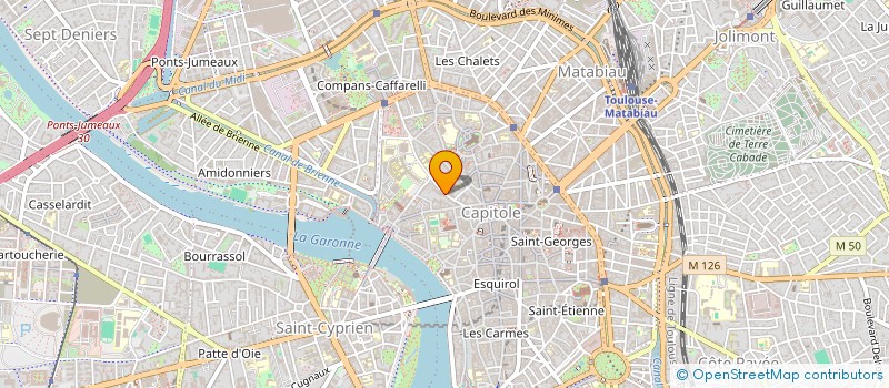 localisation de l'entreprise SLT à TOULOUSE