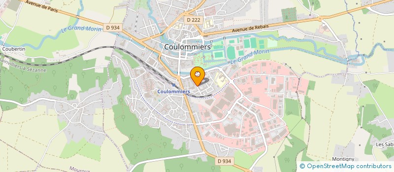 localisation de l'entreprise SLT à COULOMMIERS